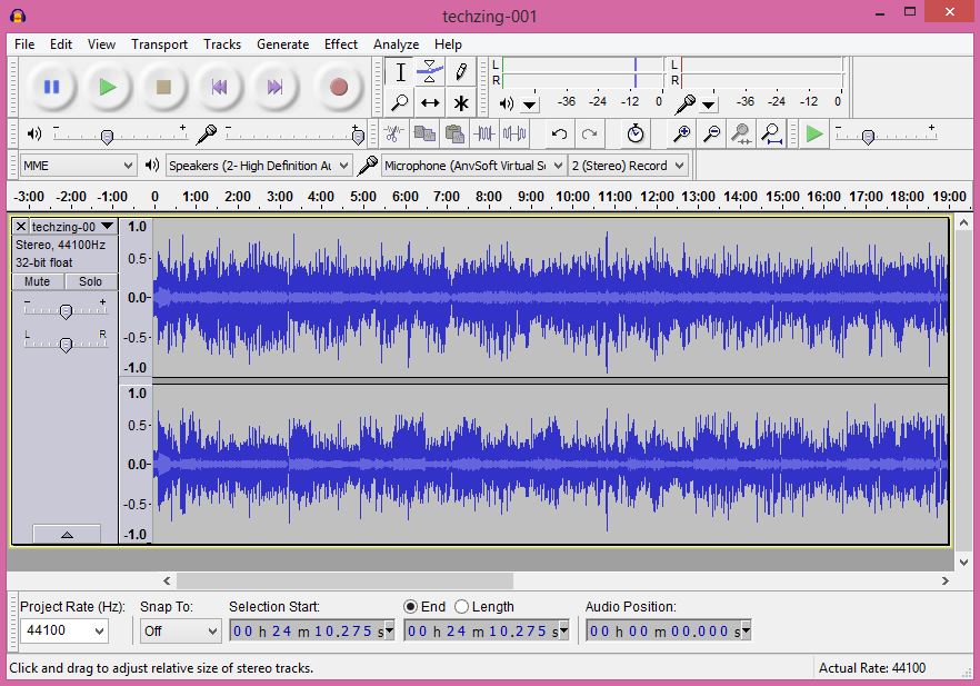 best podcast recording audacity