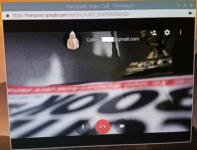 raspberry pi skype video call