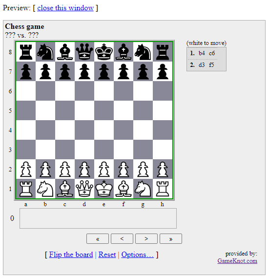 Gameknot.com - The BEST CHESS Website 2020 